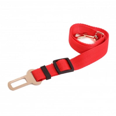 Universal Red Dog Pet Seat Belt Safety Restraint Harness Lead