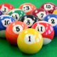 Full Size UK Regulation 16 Spots and Stripes Pool Ball Set 2"