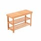 3 Tier Wooden Bamboo Shoe Rack Bench Storage Organiser Holder