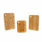 3 Piece Bamboo Wooden Chopping Cutting Board Kitchen Set