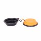 Set of 2 Collapsible Dog Cat Pet Travel Water Food Bowls
