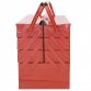 4 Tier 7 Tray Heavy Duty Metal Cantilever Tool Box 21" / 530mm