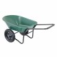 Heavy Duty Two Wheeled 70L Garden Wheelbarrow Pneumatic Tyre