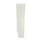 Large White Wooden Cross Pattern Radiator Cover MDF Cabinet