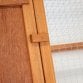 Wooden Outdoor Triangle Rabbit Guinea Pig Pet Hutch Run Cage