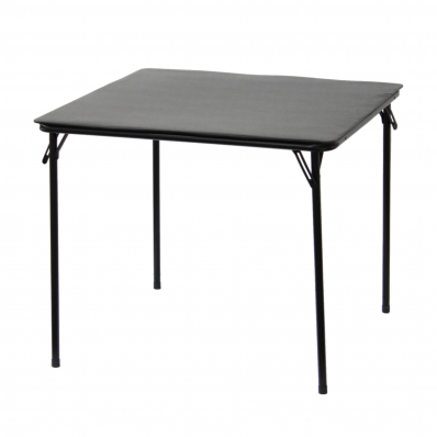 Square Folding Standard Bridge Card Game Black Table