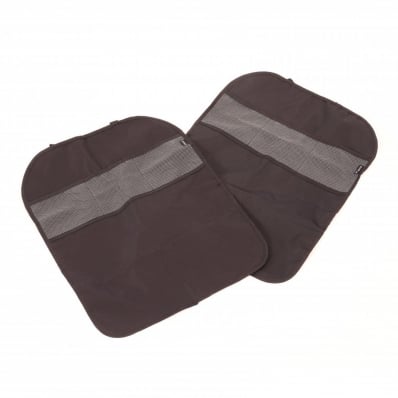 Pack of 2 Car Seat Protector Cover Kick Mat Storage Organisers
