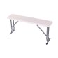 2x 3ft Folding Heavy Duty Outdoor 2 Person Trestle Bench Chair