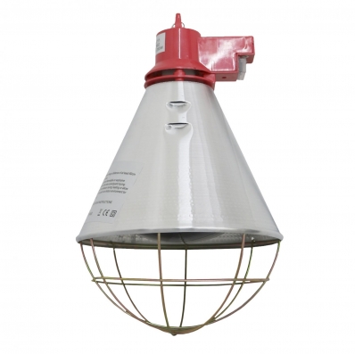Poultry Heat Incubator Lamp 175W w. Red Bulb For Chicks/Puppies