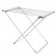 Electric Heated 8 Bar Foldable Folding Clothes Horse Airer Dryer