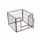 Small Folding 4 Panel Pet Dog Rabbit Run Play Pen Whelping Cage Enclosure