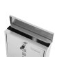 Wall Mounted Stainless Steel Mail Letter Post Box with Newspaper Holder