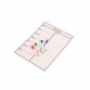 A3 Magnetic Meal Planner Kitchen Fridge Calendar Drywipe Whiteboard with 4 Pens