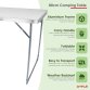 80cm Portable Folding Outdoor Camping Kitchen Work Top Table