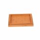 Set of 3 Wooden Bamboo Breakfast Serving Trays Platters