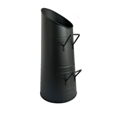 Heavy Duty Steel Fireplace Coal Scuttle Bucket Fuel Hod