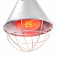 Poultry Heat Incubator Lamp 175W w. Red Bulb For Chicks/Puppies