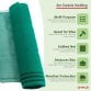 Green Shade Debris Scaffold Netting 3m x 50m