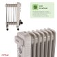 1500W 7 Fin Portable Oil Filled Radiator Electric Heater