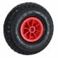 2x 10" 3.00-4 Plastic Rim Sack Truck Replacement Pneumatic Tyre Wheel