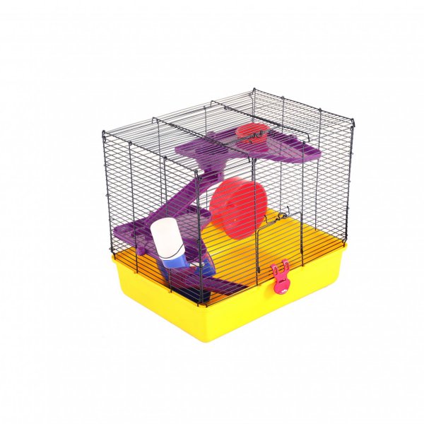 Hamster Mouse Small Animal Indoor Cage with Accessories