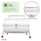 Portable Stainless Steel Barrel BBQ Charcoal Barbecue Table Top
