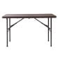 4ft 1.2m Folding Heavy Duty Outdoor Rattan Trestle Party Garden Table