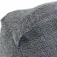 Pack of 2 Fabric Heavy Weighted Cube Door Stops Stoppers w/ Handle