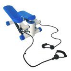 Aerobic Fitness Stepper With Ropes Exercise Arms Legs Workout