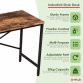 100cm Heavy Duty Industrial Writing Computer Desk Home Office Worktop Table