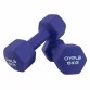 Pair of 6kg Hex Anti Roll Neoprene Non Slip Hand Dumbbells Workout Weights