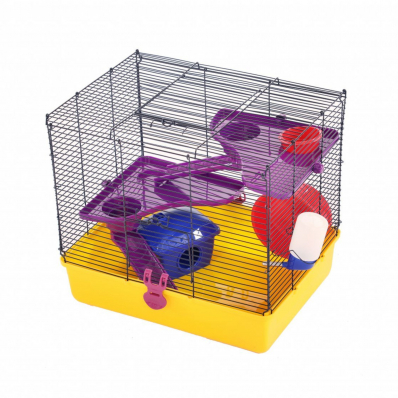 Hamster Mouse Small Animal Indoor Cage with Accessories