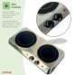 2000W Ceramic Portable Infrared Electric Double Hot Plate Hob