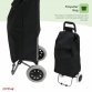 2 Wheel Folding Shopping Trolley Bag Cart Market Laundry