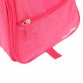 Waterproof Rose Red Hanging Toiletries Travel Wash Bag with Compartments