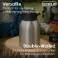 2L Stainless Steel Airpot Insulated Vacuum Thermal Flask Jug