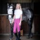 Coco Equestrian Pink (XS) Ladies Womens Horse Riding Tights Jodhpurs Leggings