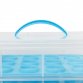 Blue 3 Tier 36 Cupcake Plastic Carrier Holder Storage Container