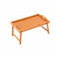 Folding Wooden Bamboo Breakfast in Bed Lap Tray