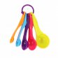 5 Piece Plastic Measuring Spoon Kitchen Utensils Set