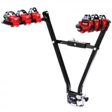 Universal 3 Bike Bicycle Tow Bar Car Mount Rack Stand Carrier