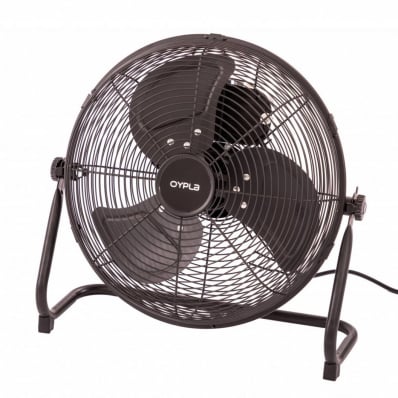 18" Inch Black 3 Speed Floor Standing Gym Fan Hydroponic