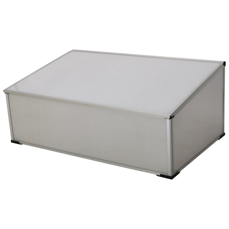 Aluminium Garden Plant Vegetable Cold Frame Grow House - Click Image to Close