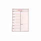 A3 Magnetic Meal Planner Kitchen Fridge Calendar Drywipe Whiteboard with 4 Pens