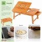 Portable Folding Bamboo Laptop Notepad Tablet Computer Table Desk Stand