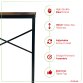 100cm Heavy Duty Industrial Writing Computer Desk Home Office Worktop Table