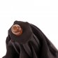2.1m Wooden Black Garden Parasol Outdoor Patio Umbrella Canopy