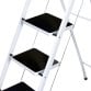 Foldable 4 Step Ladder Stepladder Non Slip Tread Safety Steel