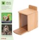 Wooden Garden Wildlife Squirrel Feeder Box
