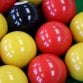 Full Size UK Regulation 16 Red and Yellow Pool Ball Set 2"